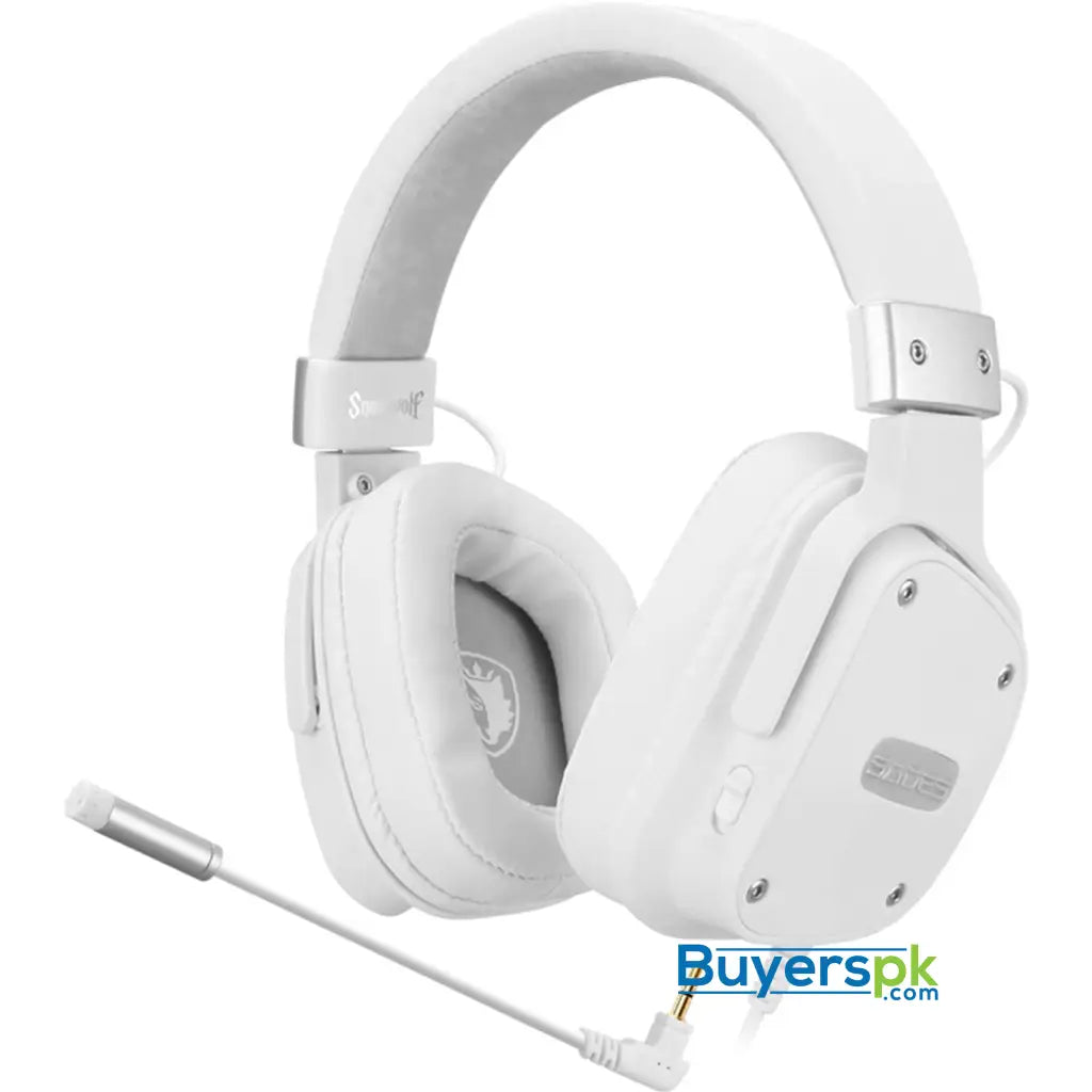 Sades Snowwolf Sa 722s White Gaming Headset Excellent Stereo Sound Multi-platform Compatible - Price in Pakistan Sades Snowwolf Sa 722s White Gaming Headset Excellent Stereo Sound Multi-platform Compatible - Price in Pakistan